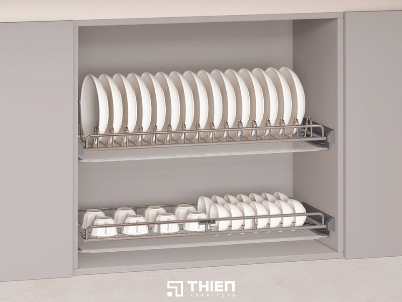 Nên lựa chọn các thương hiệu phụ kiện bếp uy tín như Hafele, Bosch,...