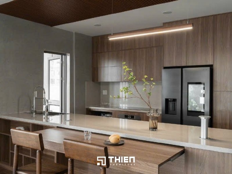 Kích thước tủ bếp tiêu chuẩn