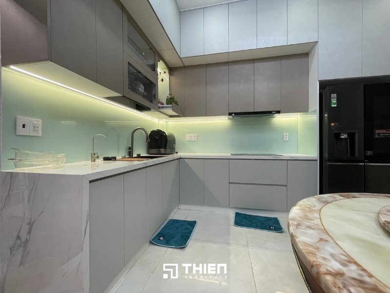 Đo kích thước tủ bếp hiện đại