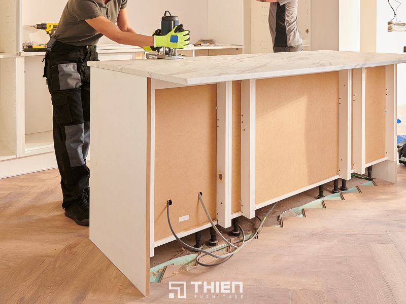 Kinh nghiệm chọn đơn vị thi công tủ bếp uy tín, chuyên nghiệp