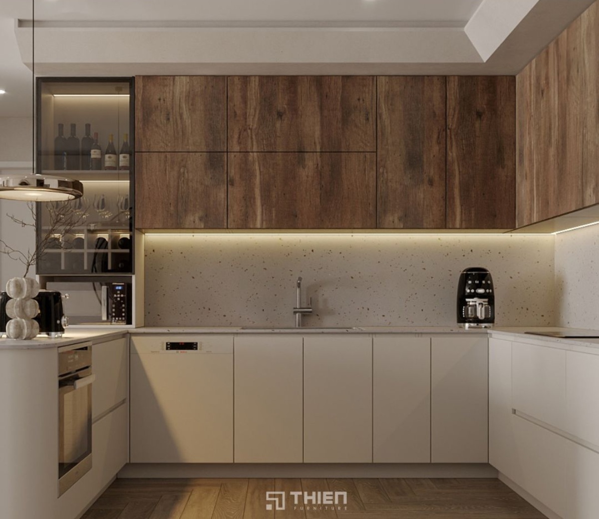 Melamine WPB được ứng dụng trong rãi trong thiết kế nội thất