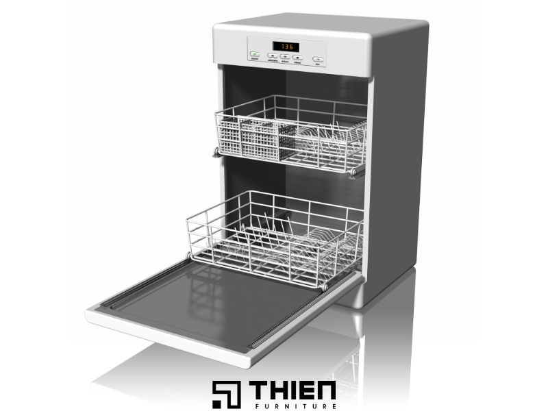 Cấu tạo và nguyên lý hoạt động của máy rửa bát