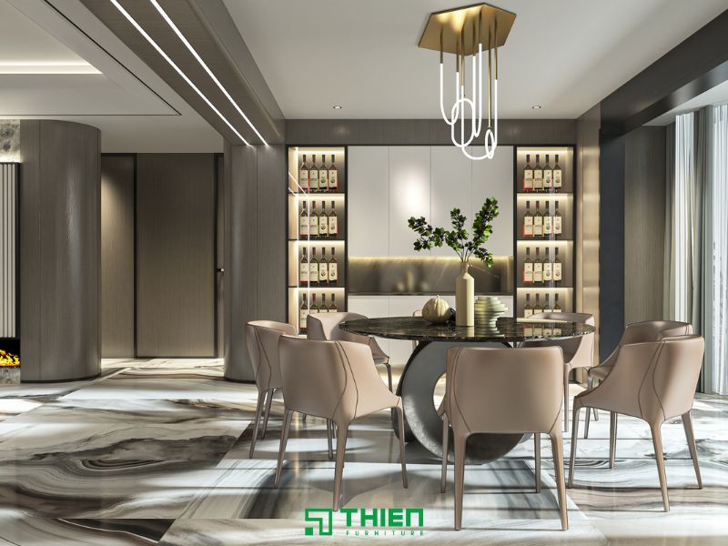 Mẫu thiết kế phong cách Luxury sang trọng