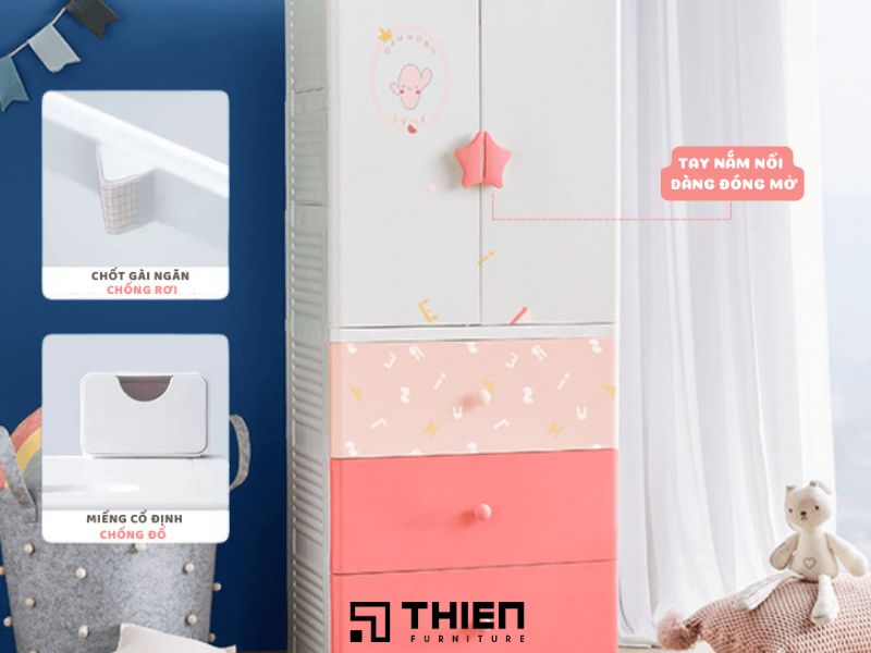 Ưu điểm tủ nhựa giúp bạn tiết kiệm chi phí