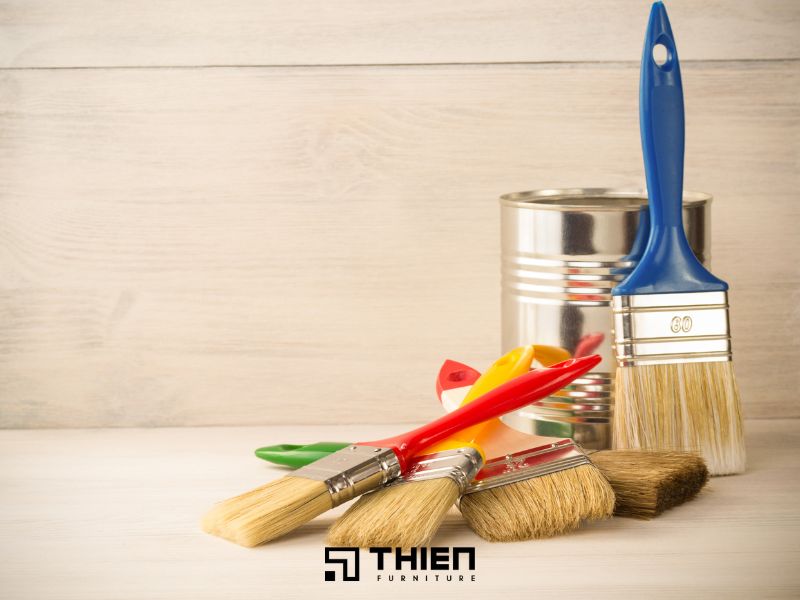 Cách pha và quy trình sơn PU cho đồ gỗ