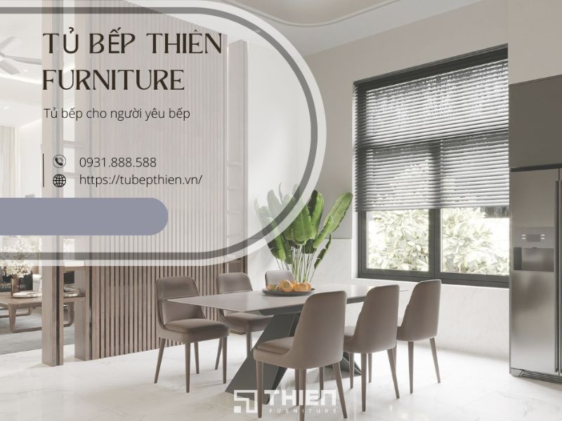 Tủ Bếp Thiên - Đơn vị thi công tủ bếp trọn gói uy tín