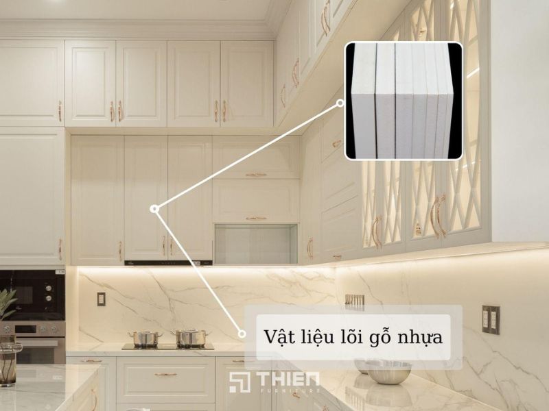 Vật liệu gỗ lõi nhựa cao cấp