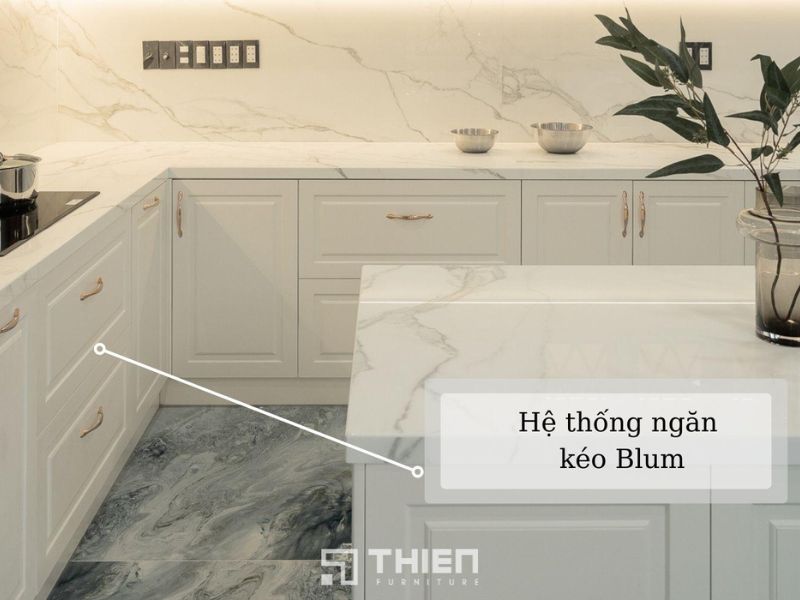 Hệ thống ngăn kéo Blum
