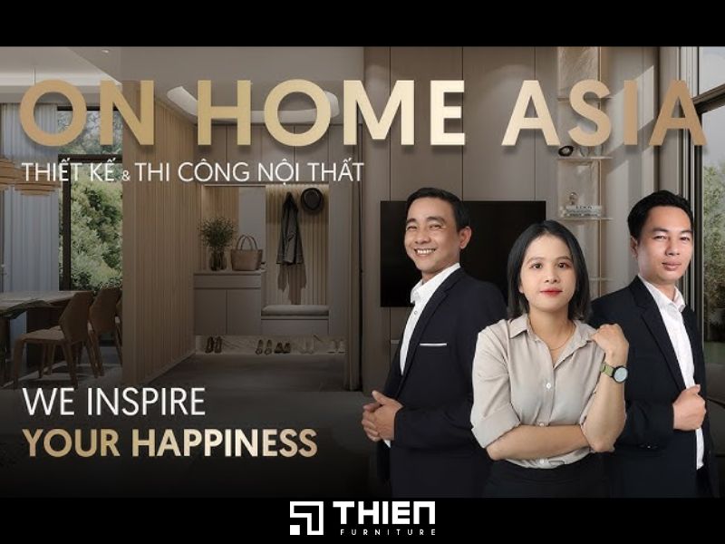 Công ty thiết kế nội thất On Home Asia nhận thi công nội thất ở Bình Dương