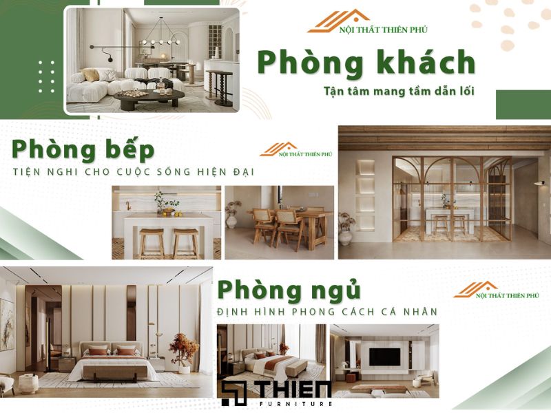 Thi công nội thất Bình Dương - Nội thất Thiên Phú