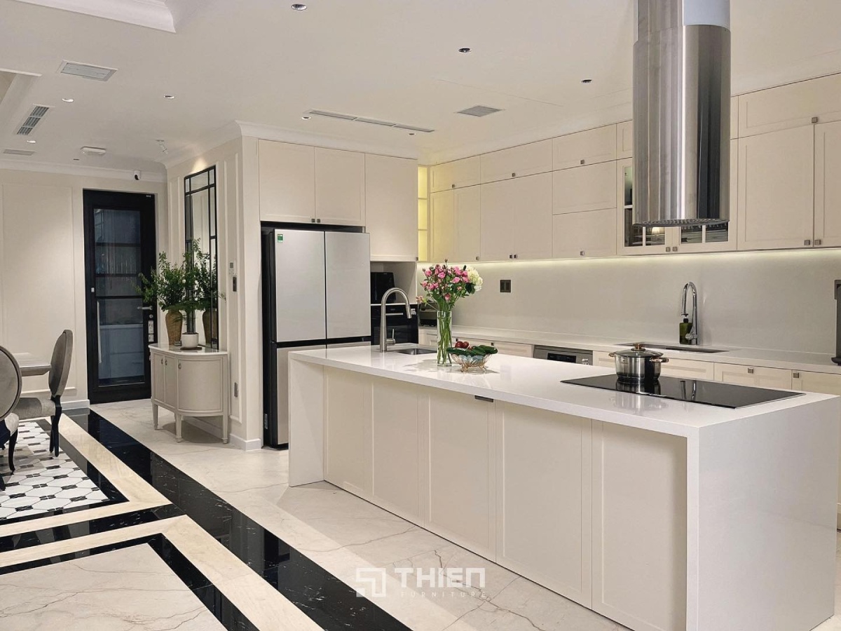 Phong cách tủ bếp biệt thự