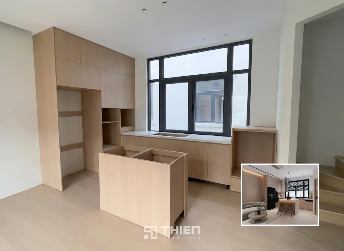 vật liệu thi công tủ bếp Quận 2