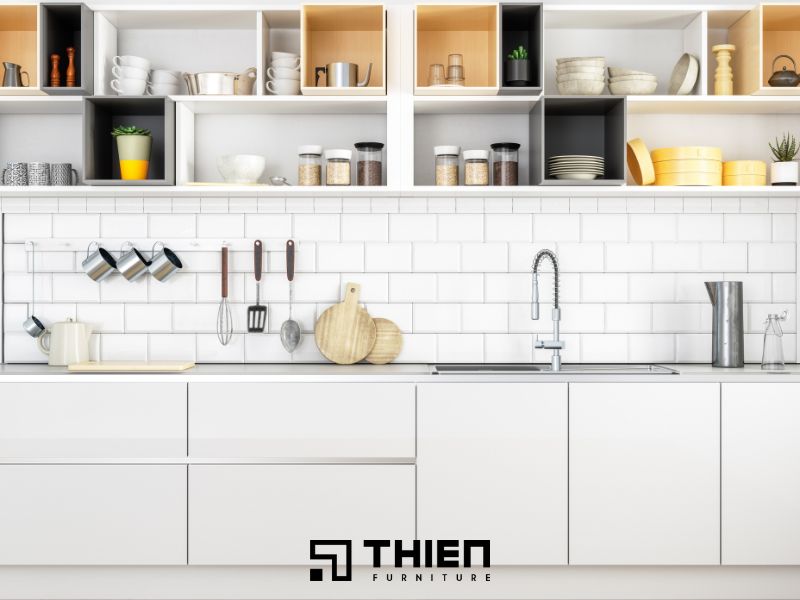 Tủ bếp Melamine có tốt không?