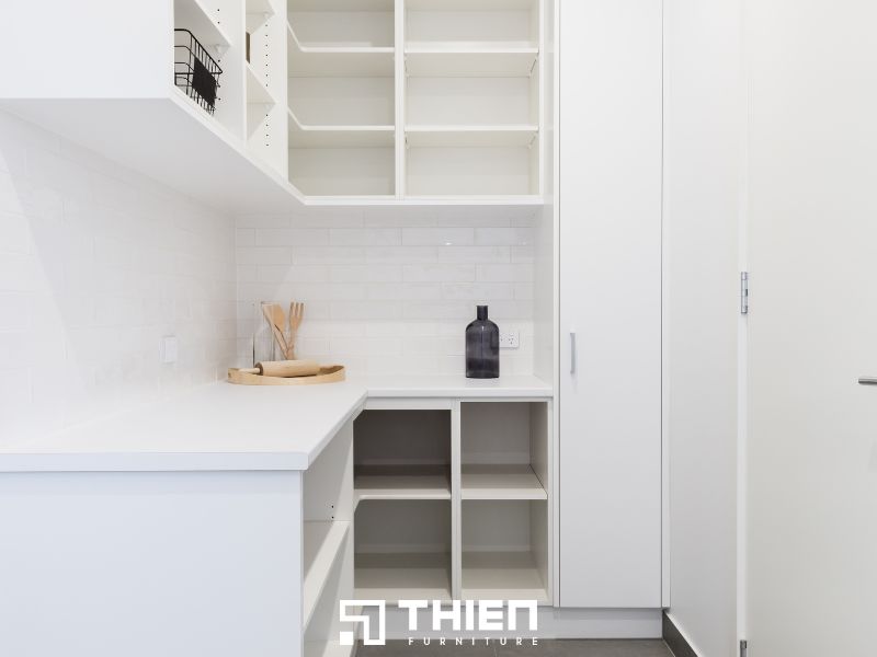 Nhược điểm của tủ bếp melamine là gì?