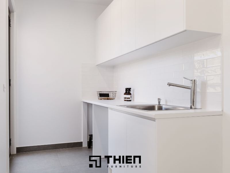 Lưu ý khi sử dụng và vệ sinh tủ Bếp Melamine