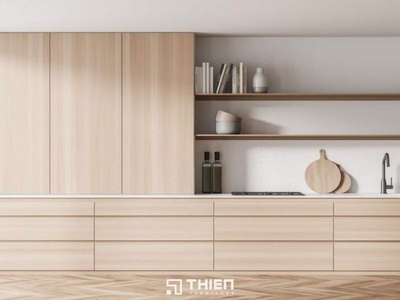 Ưu tiên tủ âm tường để tối ưu diện tích