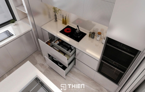 So Sánh Giữa Dịch Vụ Thi Công Tủ Bếp Trọn Gói Và Tự Thi Công
