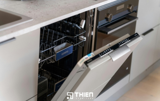 Kích Thước Tủ Bếp Có Máy Rửa Bát Chuẩn? 4 Tiêu Chí Cần Lưu Ý