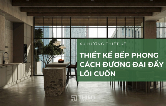 Bếp Phong Cách Contemporary: Tối Giản Mà Đầy Lôi Cuốn