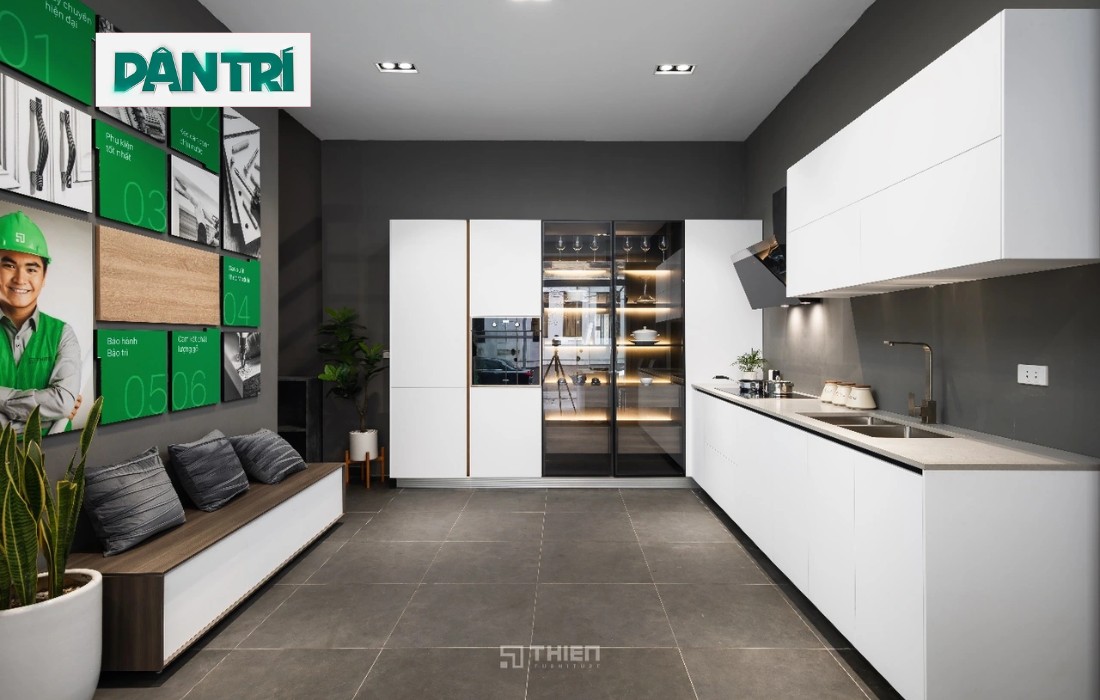 Thien Furniture ra mắt mẫu tủ bếp đẹp khó cưỡng