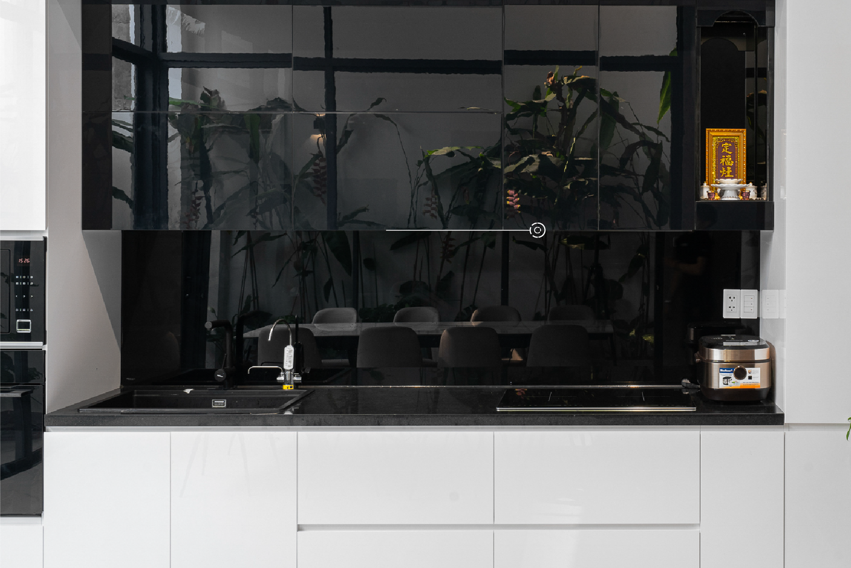 Tủ Bếp Chữ I Cánh Acrylic Sang Trọng - Nhà Phố Anh Vinh, Thủ Đức