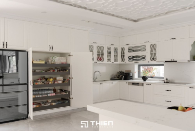 Tuyệt Tác Bếp Chữ U Tân Cổ Điển - Biệt Thự Chị Thi, Jamona City