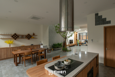 Không Gian Bếp Zen Hiện Đại - Nhà Phố Chị Dương, Thủ Đức