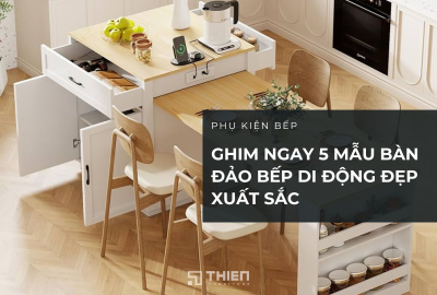 Ghim Ngay 5 Mẫu Bàn Đảo Bếp Di Động Đẹp Xuất Sắc
