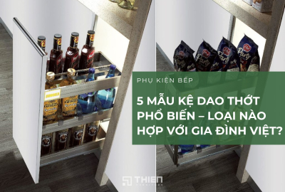5 Mẫu Kệ Dao Thớt Phổ Biến – Loại Nào Hợp Với Gia Đình Việt?